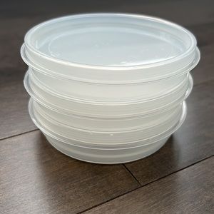 AVON Hamburger Patty Storage Containers, Freezer, Perfect Shape, Food Prep